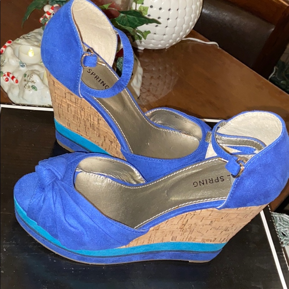 Call it Spring Blue Suede Shoes - Picture 2 of 4